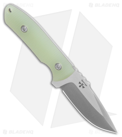Pro-Tech George SBR Fixed Blade Knife Jade G-10 (2.9" Stonewashed) Kydex Sheath