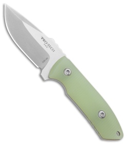Pro-Tech George SBR Fixed Blade Knife Jade G-10 (2.9" Stonewashed) Kydex Sheath
