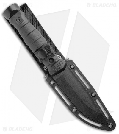 Smith & Wesson M&P Spec Ops Survival Fixed Blade Knife (5" Black)