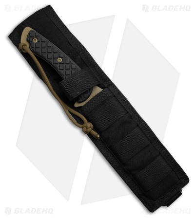 Spartan Blades Ares Knife Fixed Blade Black Micarta (5.38" DE Plain) SB1