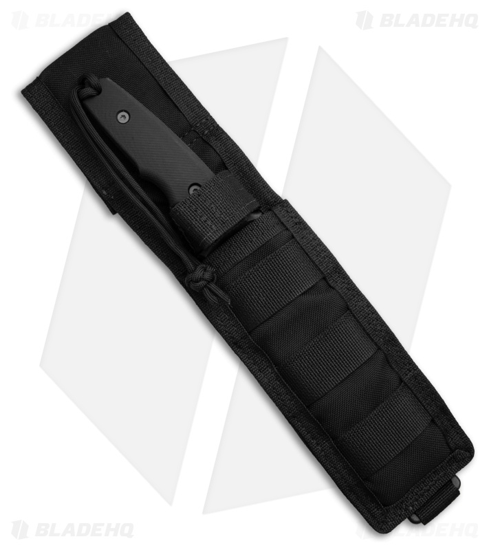 Spartan Blades Harsey TT Fixed Blade Knife Black Micarta (4.5" Black)