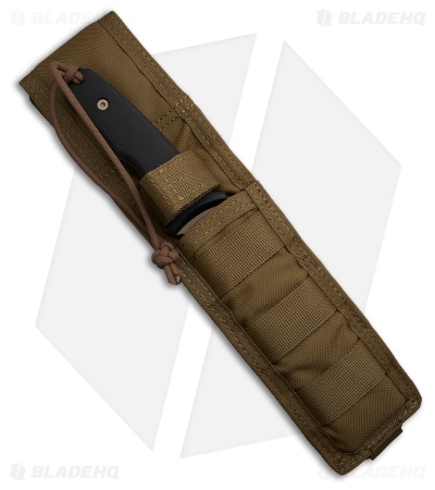 Spartan Blades Harsey TT Fixed Blade Knife Black Micarta (4.5" FDE)