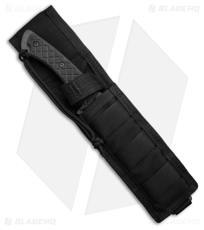 Spartan Blades Horkos Knife Fixed Blade Black Micarta (5.69" Black Plain) SB4