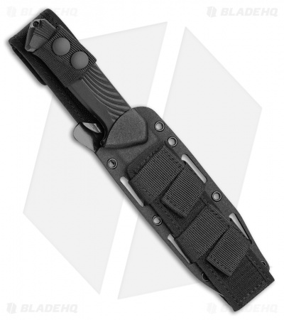 Steel Will Darkangel Fixed Blade Knife Black Forprene (5.875" Black) 900