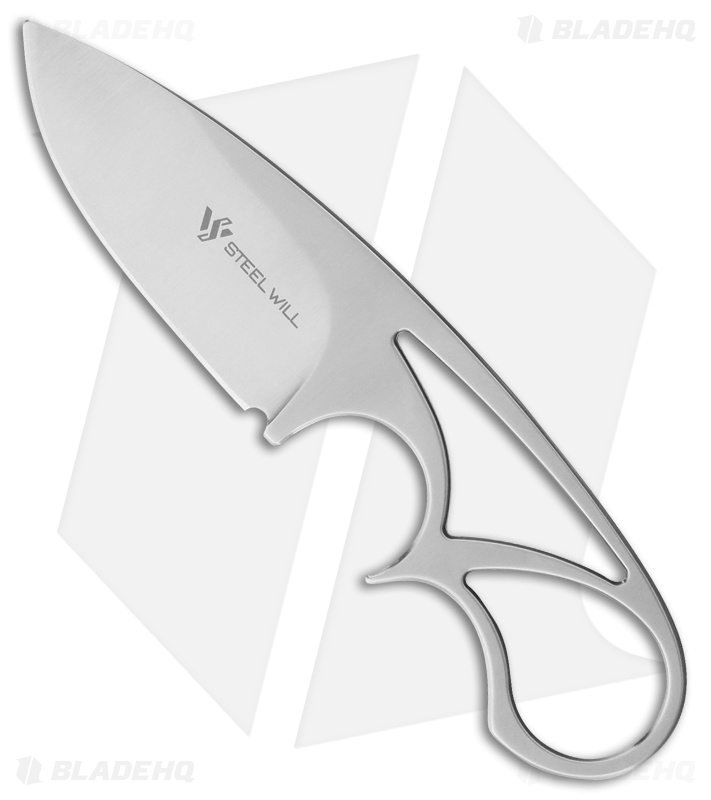 Steel Will Druid 282 Drop Point Fixed Blade Knife (2.875" Satin)