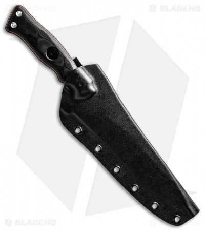 TOPS Knives Operator 7 Fixed Blade Knife G-10 (7.25" Blackout)