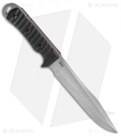TOPS Knives Apache Dawn Fixed Blade Knife (6.75" Tumbled)