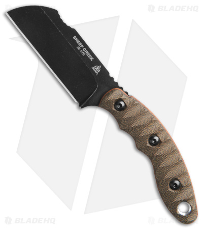TOPS Sheep Creek Fixed Knife | Black Wharncliffe - Blade HQ TOPS Sheep Creek Fixed Knife | Black Wharncliffe - Blade HQ