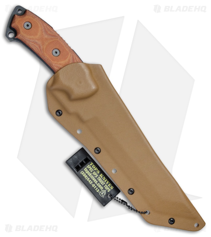 TOPS Knives Steel Eagle Delta Class Tanto Knife (7.5