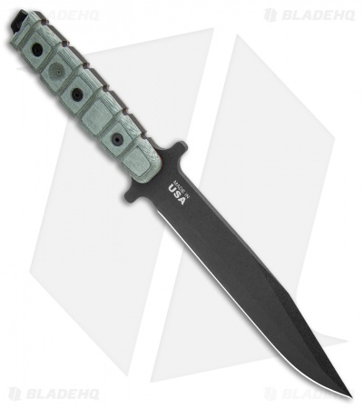 TOPS Knives US Combat Knife (7.5" Black ) US-01