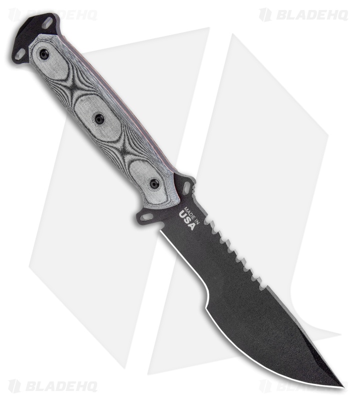 TOPS Knives SXS Skullcrusher's Extreme Sidekick Knife (5.25" Black)
