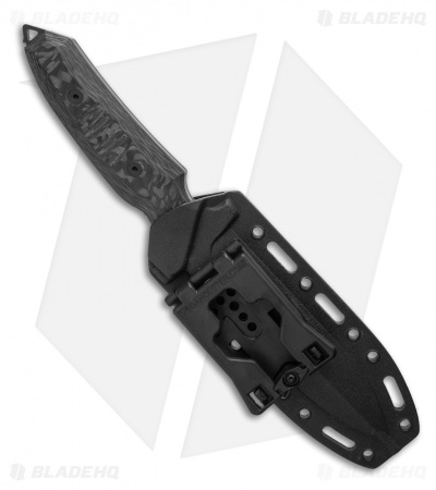 Viper Knives Fearless Fixed Blade Knife Carbon Fiber (6" Black)