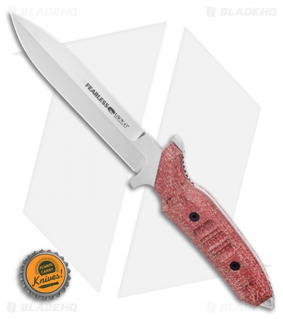 Viper Knives Fearless Fixed Blade Knife Natural Micarta (6.75" SW)