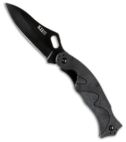 5.11 Tactical Double Duty Quick Fix Liner Lock Knife Black FRN (3.75" Black) 