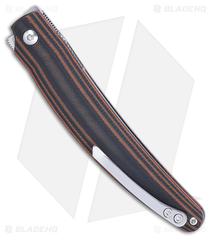 CRKT Ancestor Liner Lock Knife Brown/Black G-10 (3.60" Satin)