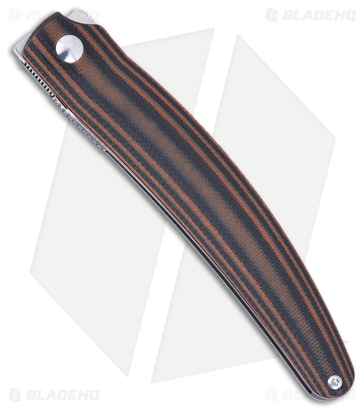 CRKT Ancestor Liner Lock Knife Brown/Black G-10 (3.60" Satin)
