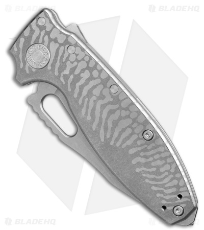 Demko Knives Shark-A-Tac Shark-Lock Knife Tiger Shark Titanium (3.5" SW)