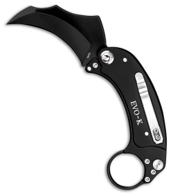 Exoskeleton Knives EVO-K Gravity Karambit Knife Black Aluminum (2.5" Black)