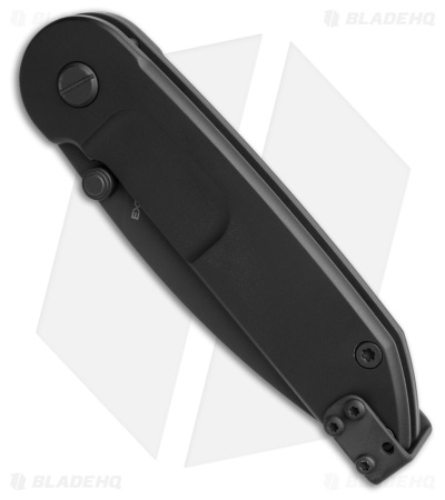 Extrema Ratio BF1 Classic Liner Lock Knife Black Aluminum (2.625" Black)