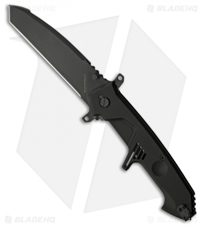 Extrema Ratio MF3 Ingredior T Liner Lock Knife Black Aluminum (4.375" Black)