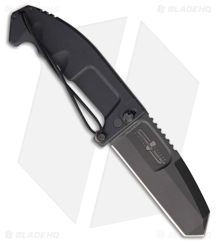 Extrema Ratio RAO Avio w/ Survival Kit Black Aluminum (4.625" Black)