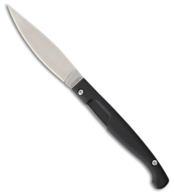 Extrema Ratio Resolza S Liner Lock Knife Black Aluminum (3" Stonewash)