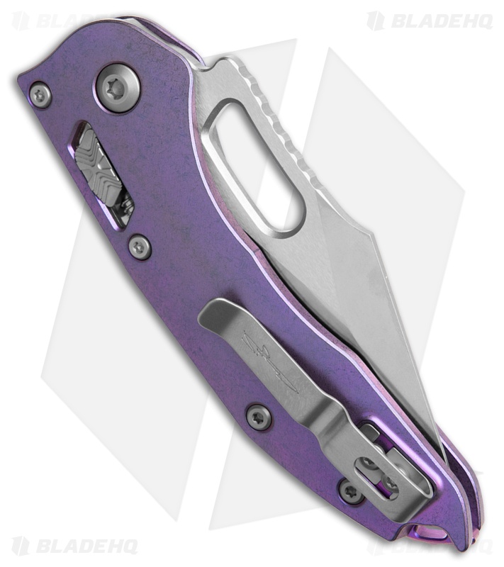 Microtech Stitch Knife | Purple Haze Ti | Stonewash