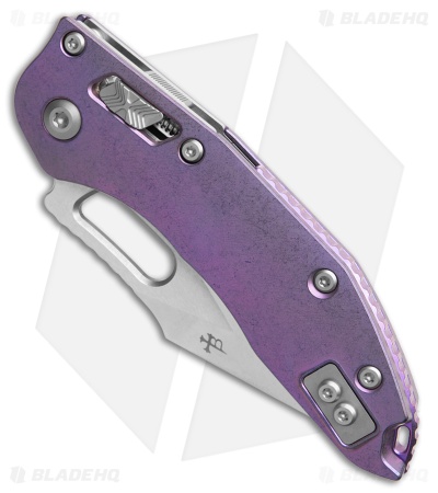 Marfione Custom Stitch Ram-Lok  Purple Titanium + Purple Accents  (4" Serr)