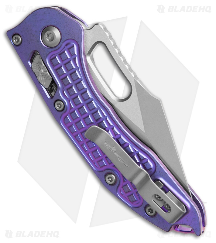 Hemi.　0107 ♡ Microtech Marfione Select Manual Stitch RAM LOK Purple Haze Frag Titan
