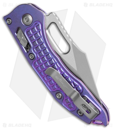 Microtech Stitch Knife Purple Haze Frag Ti SW Full Serr