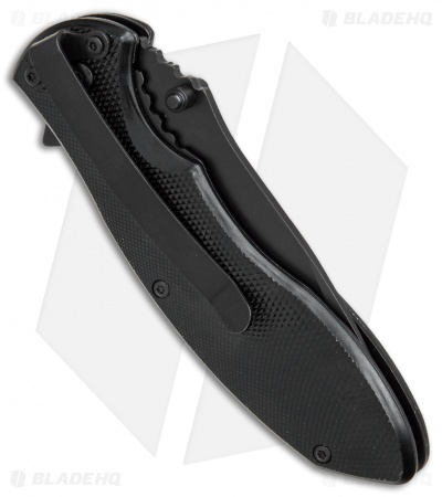 Puma SGB Pounce Spring Assisted Knife Black Aluminum (3.5" Black)