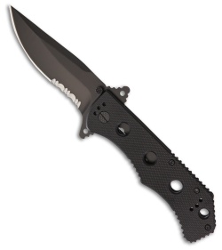 Tekut Escort B Frame Lock Folding Knife Black G-10 (4.125" Black) LK5271