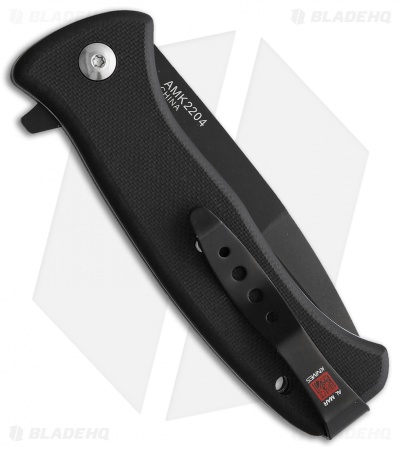 Al Mar Mini SERE 2020 Spring Assisted Knife Black G-10 (3" Black)