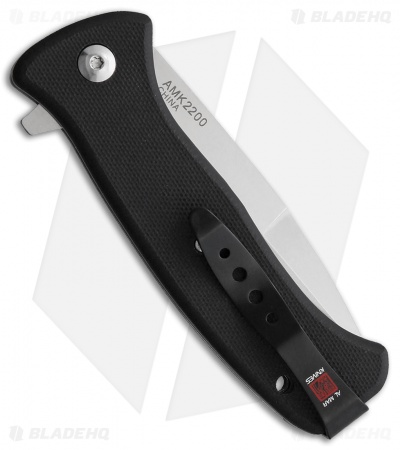 Al Mar Mini SERE 2020 Spring Assisted Knife Black G-10 (3" Satin)