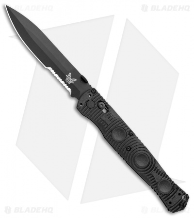 Benchmade SOCP Tactical Folder AXIS Lock Knife CF-Elite (4.5" Black) 391SBK