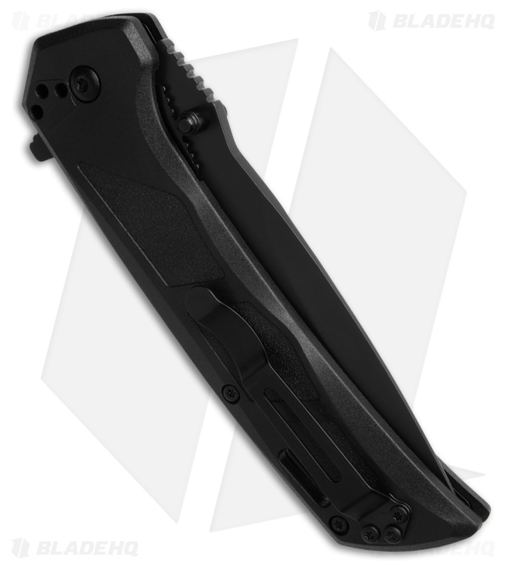 Blackhawk! Bunker Buster Liner Lock Knife Black Zytel Black