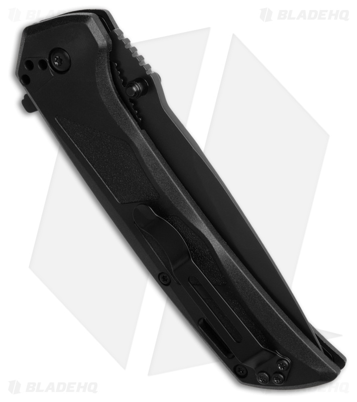 Blackhawk! Bunker Buster Knife Black Zytel Black Serrated D2