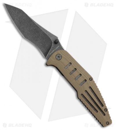 Browning Black Label Freeze Point Liner Lock Knife Tan (3.5" Black SW) 3220268