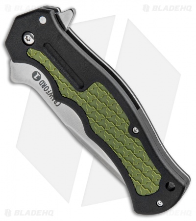 Cold Steel Crawford Model 1 Liner Lock Knife OD Green/Black Zy-Ex (3.6" Satin) 