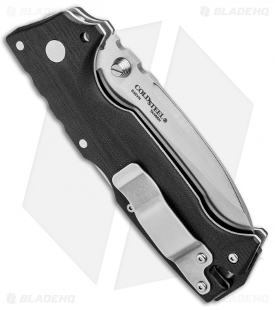 Cold Steel Demko AD-10 Tri-Ad Lock Knife Black G-10 (3.5" Satin S35VN) 28DD