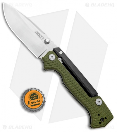 Cold Steel Demko AD-15 Scorpion Lock Knife OD Green G-10 (3.5" Satin S35VN) 58SQ