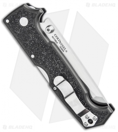 Cold Steel SR1 Lite Tanto Tri-Ad Lock Knife Black Griv-Ex (4" Satin) 62K1A
