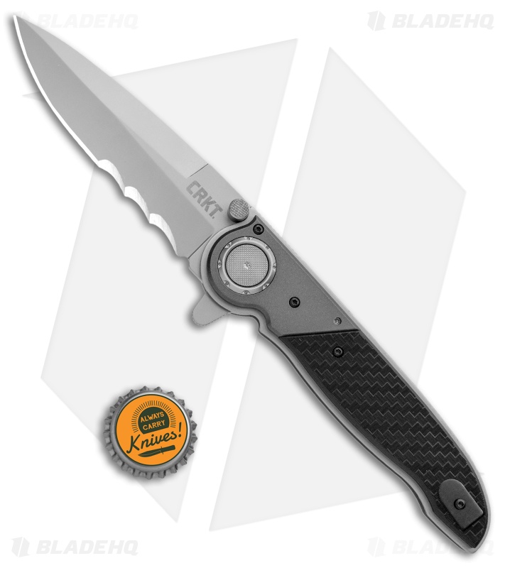 CRKT M40-15 Deadbolt Lock Knife GRN/Aluminum (4