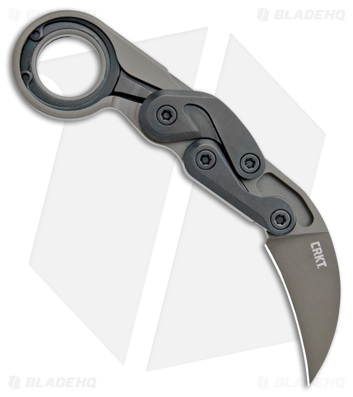 CRKT Provoke "Earth" Kinematic Morphing Karambit Folding Knife (2.4" Brown) 