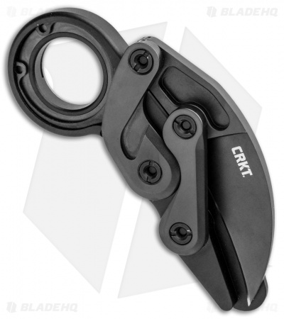 CRKT Provoke Kinematic Morphing Karambit Folding Knife (2.4" Black) 4040