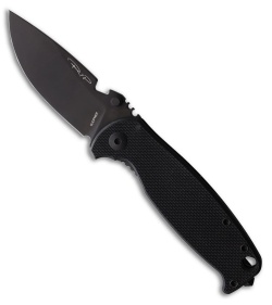 DPx Gear HEST/F 3.0 Milspec Frame Lock Knife Triple Black | 209062
