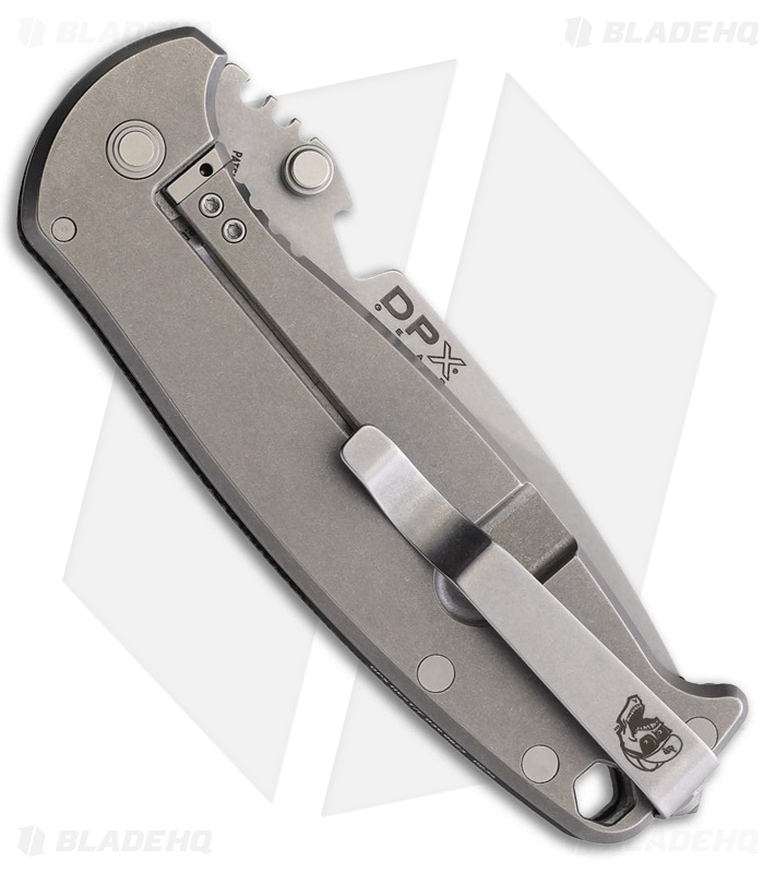 DPx Gear HEST/F Classic Knife | Green Micarta + SW