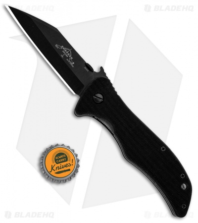 Emerson Seax Liner Lock Knife Black G-10 (3.9" Black)