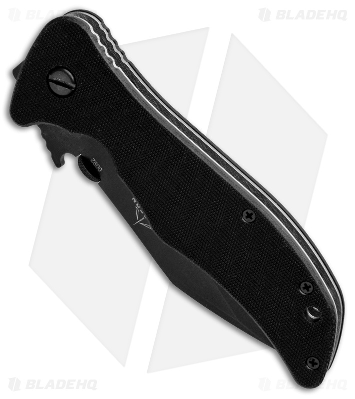 Emerson Seax Liner Lock Knife Black G-10 (3.9" Black)