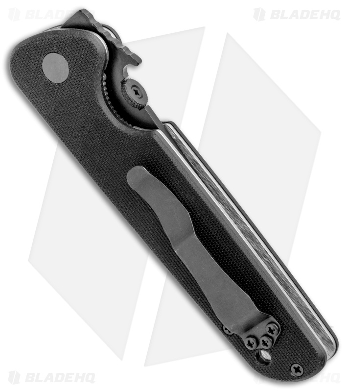 Emerson Tactical Kwaiken Liner Lock Knife Black G-10 (3.9" Black)